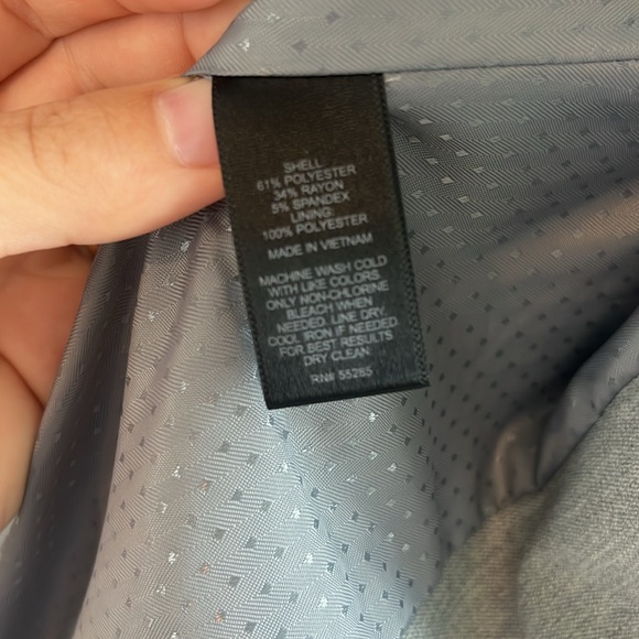 Grey Express Blazer, size 0, perfect condition. Never worn. - Picture 4 of 7